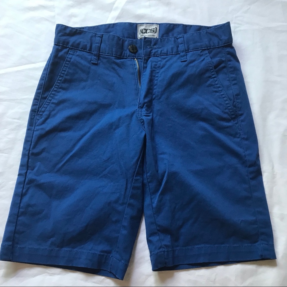 Blue CCS skate shorts